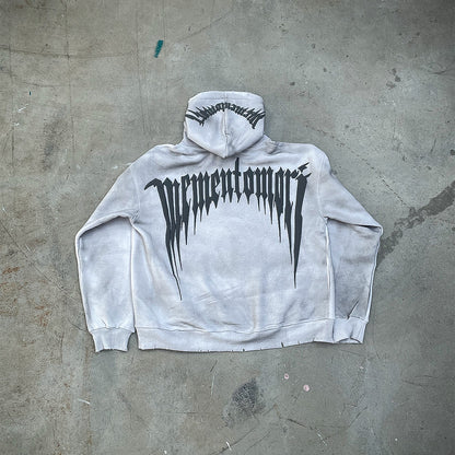 bone wing hoodie